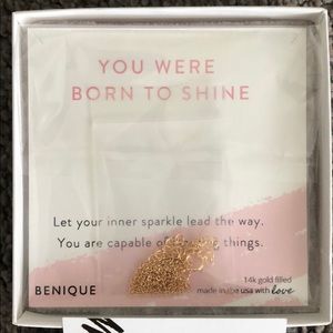 NWT Gold chain in box